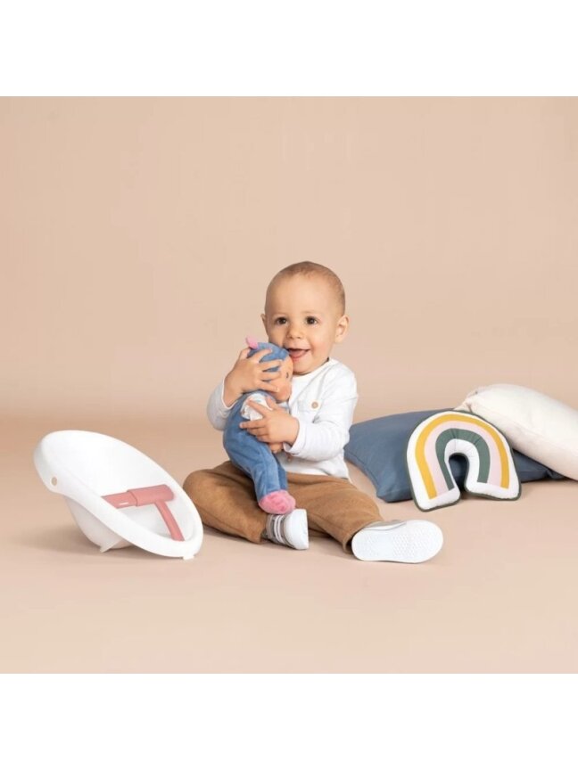 Vežimėlis SMOBY Little Walker 3in1 Kūdikių Vežimėlis + Lėlė 3
