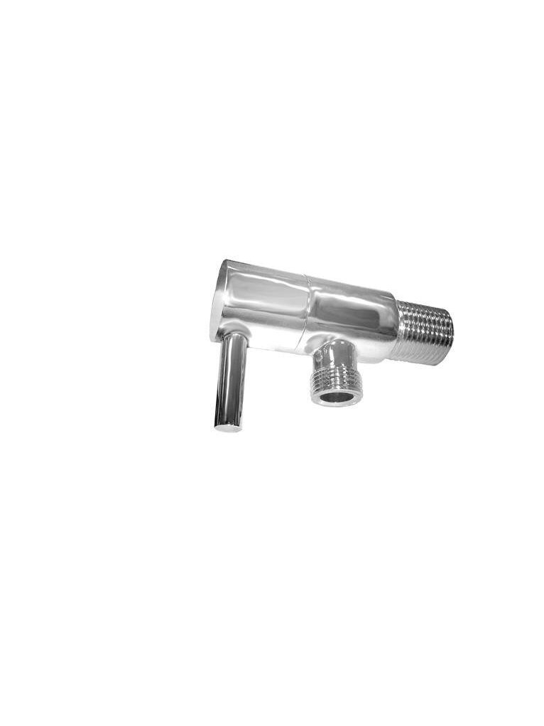 Ventilis kampinis, 1/2"x1/2" išoriniai sriegiai Ventilis kampinis, 1/2"x1/2" išoriniai sriegiai