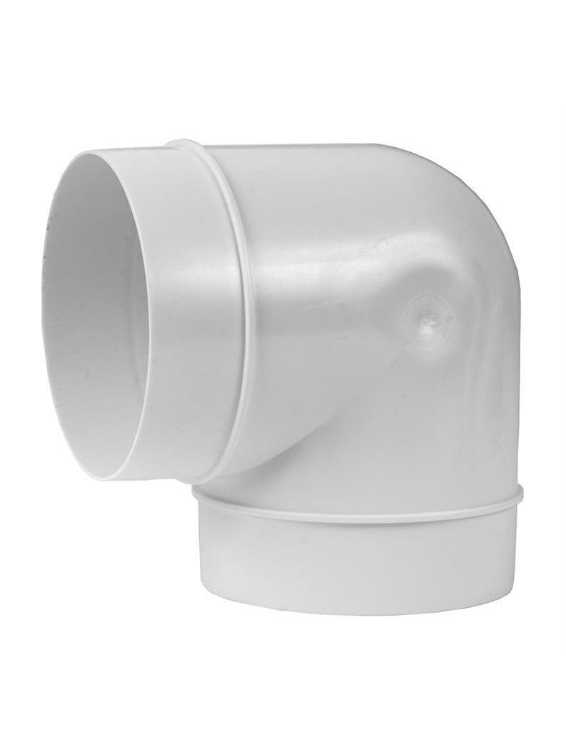 Ventiliacijos alkūnė EUROPLAST AL150-90, D150 90° Ventiliacijos alkūnė EUROPLAST AL150-90, D150 90°