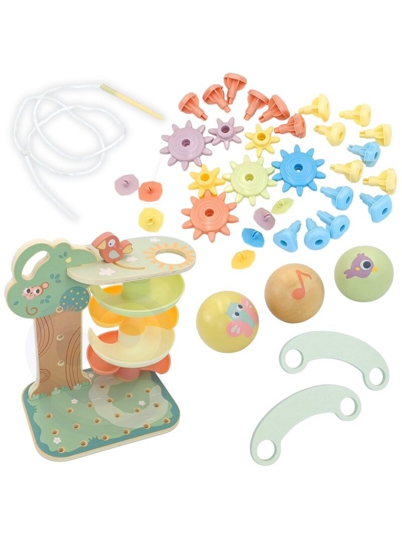 Veiklos Medis WOOPIE GREEN Montessori 4in1 7