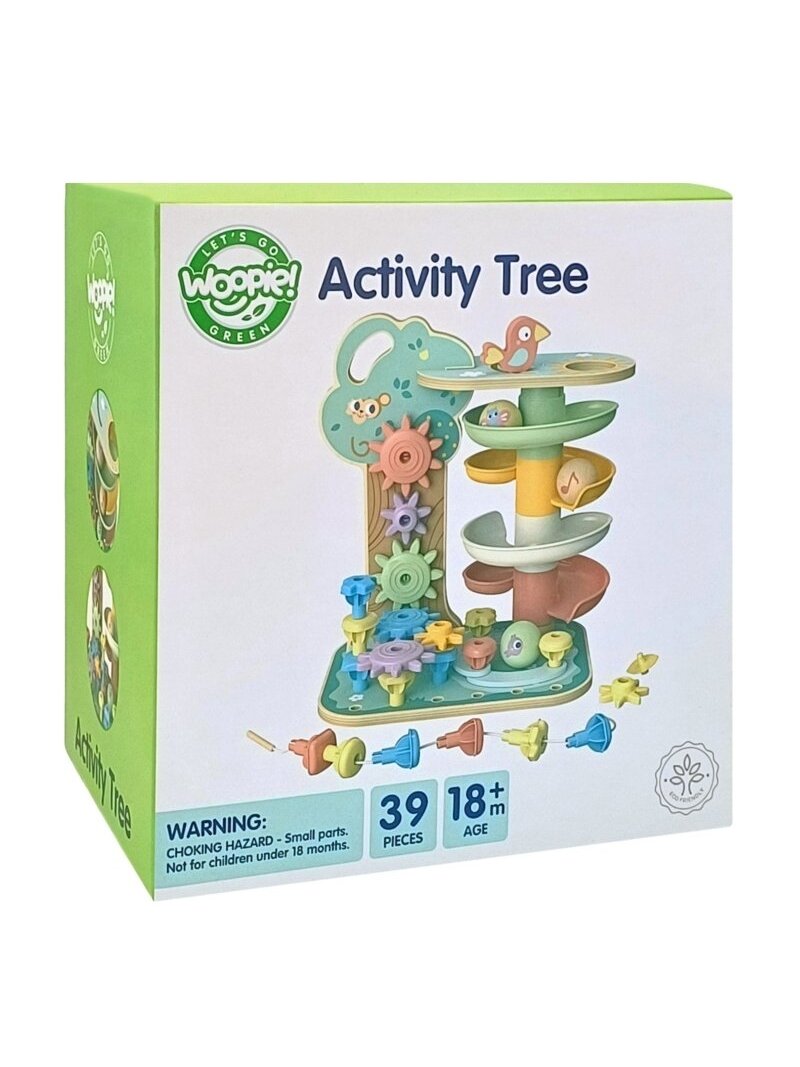Veiklos Medis WOOPIE GREEN Montessori 4in1 8