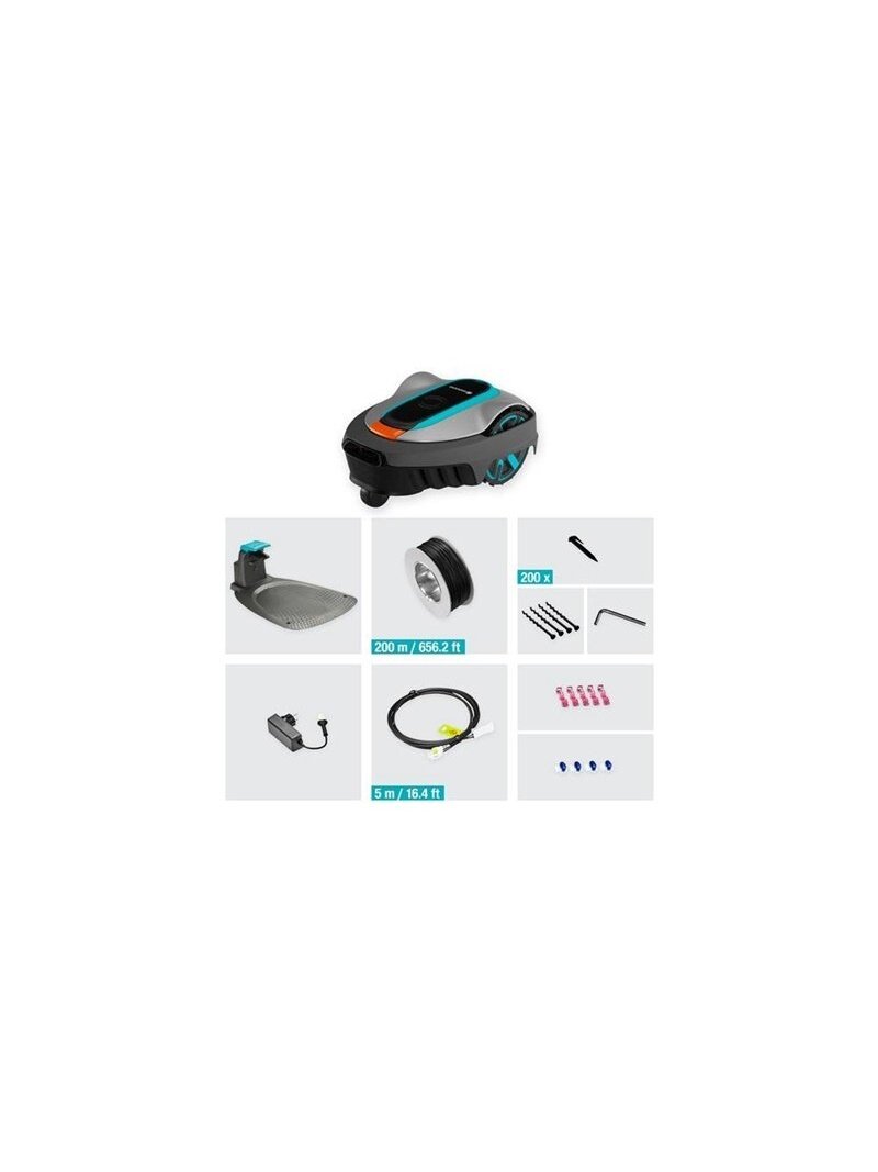 Vejos pjovimo robotas Gardena Sileno City 600 Bluetooth 2 Vejos pjovimo robotas Gardena Sileno City 600 Bluetooth 2