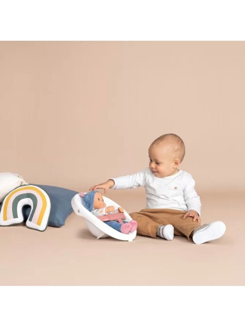 Vežimėlis SMOBY Little Walker 3in1 Kūdikių Vežimėlis + Lėlė 2
