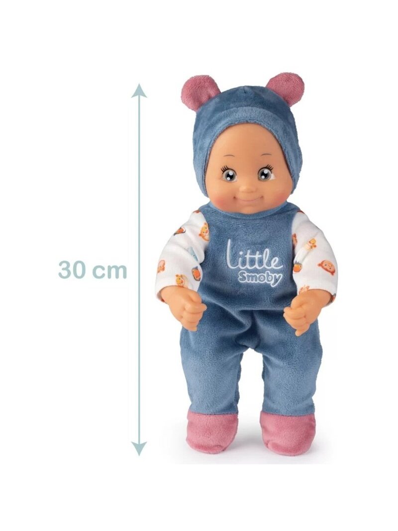 Vežimėlis SMOBY Little Walker 3in1 Kūdikių Vežimėlis + Lėlė 5