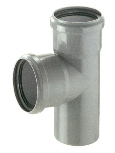 Vidaus kanalizacijos trišakis HTplus, Ø 110 / 110 mm, 87°
