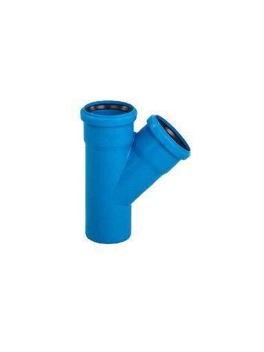 Vidaus kanalizacijos trišakis Ultra dB, Ø 110 / 110 mm, 87°