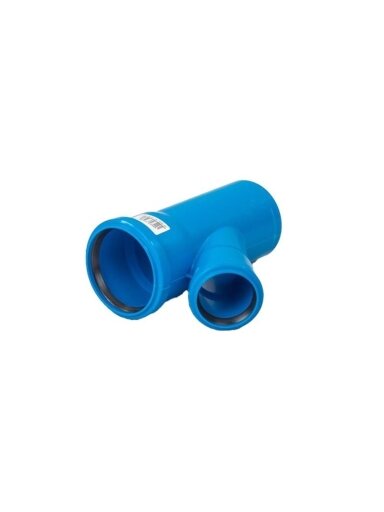 Vidaus kanalizacijos trišakis Ultra dB, Ø 110 / 50 mm, 45°