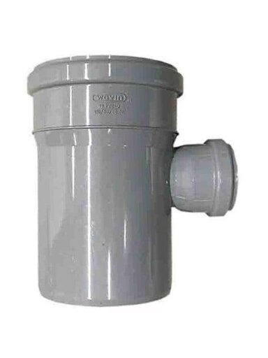 Vidaus kanalizacijos trišakis Wavin, Ø 50 / 110 mm, 88° Vidaus kanalizacijos trišakis Wavin, Ø 50 / 110 mm, 88°