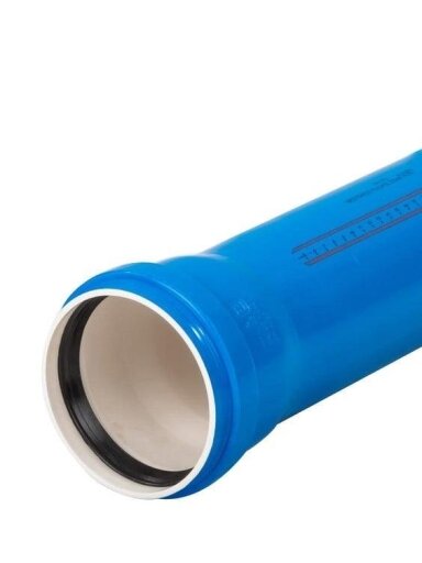 Vidaus kanalizacijos vamzdis Ultra dB, Ø 110 mm, 0,5 m