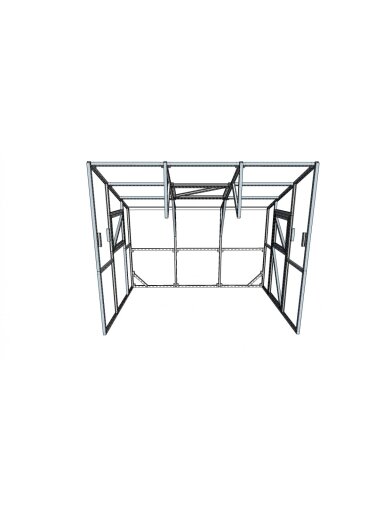 Vienšlaitis šiltnamis 2000x3000 6 mm Vienšlaitis šiltnamis 2000x3000 6 mm