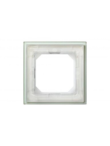 Vienvietis rėmelis LIREGUS EPSILON, natūralus stiklas