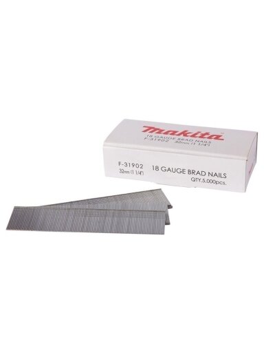Vinys Dailylentėms Makita 18GA F-31896, 32 mm x 1.2 mm