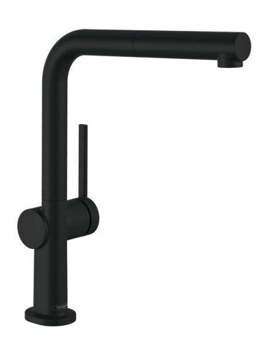Virtuvinis maišytuvas Hansgrohe Talis M54 72808670, juodas