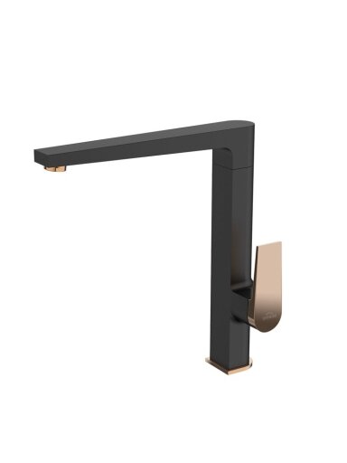 Virtuvinis maišytuvas Invena Midnight BZ-35-014-V, auk/juod