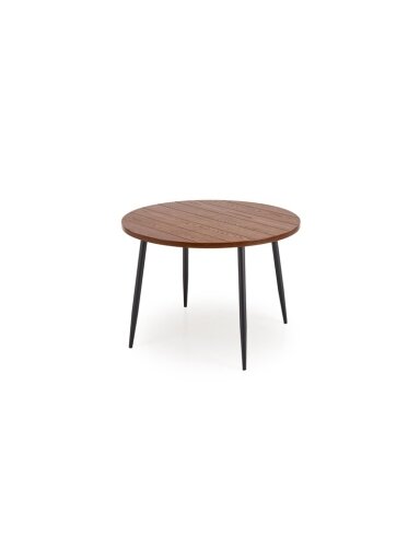 Virtuvinis stalas, rudas, 105 cm x 105 cm x 75 cm