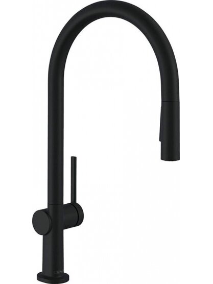 Virtuvinis maišytuvas Hansgrohe Talis M54 72800670, juodas Virtuvinis maišytuvas Hansgrohe Talis M54 72800670, juodas