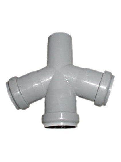 Vidaus kanalizacijos keturšakis HTplus, Ø110/110/110 mm, 67° Vidaus kanalizacijos keturšakis HTplus, Ø110/110/110 mm, 67°