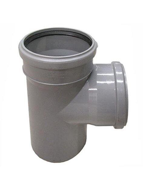 Vidaus kanalizacijos trišakis Wavin, Ø 110 / 110 mm, 88° Vidaus kanalizacijos trišakis Wavin, Ø 110 / 110 mm, 88°