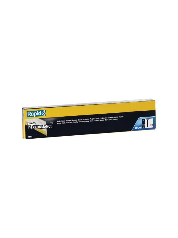 Vinys galvanizuotos 32/64mm Nr 32 1000vnt, Rapid 1