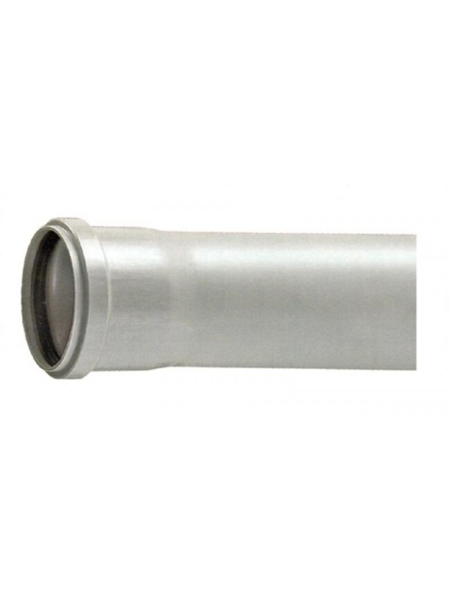 Vidaus kanalizacijos vamzdis HTplus, Ø 110 mm, 0,75 m Vidaus kanalizacijos vamzdis HTplus, Ø 110 mm, 0,75 m