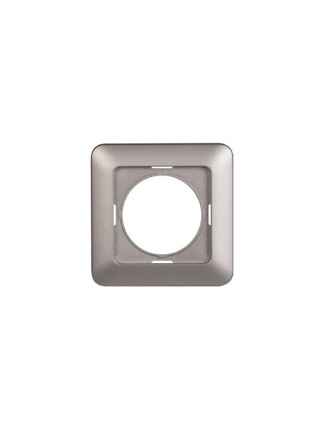 Vienvietis rėmelis VILMA SL250, metalo spalvos Vienvietis rėmelis VILMA SL250, metalo spalvos