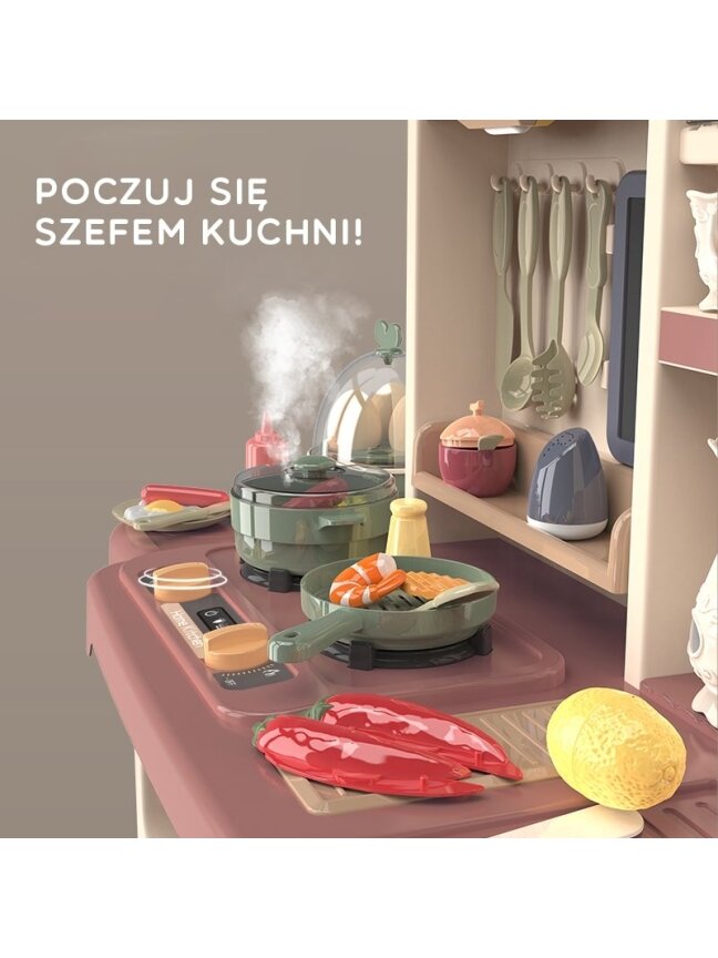VIGA PolarB medinė virtuvė su Eco Green priedais 14