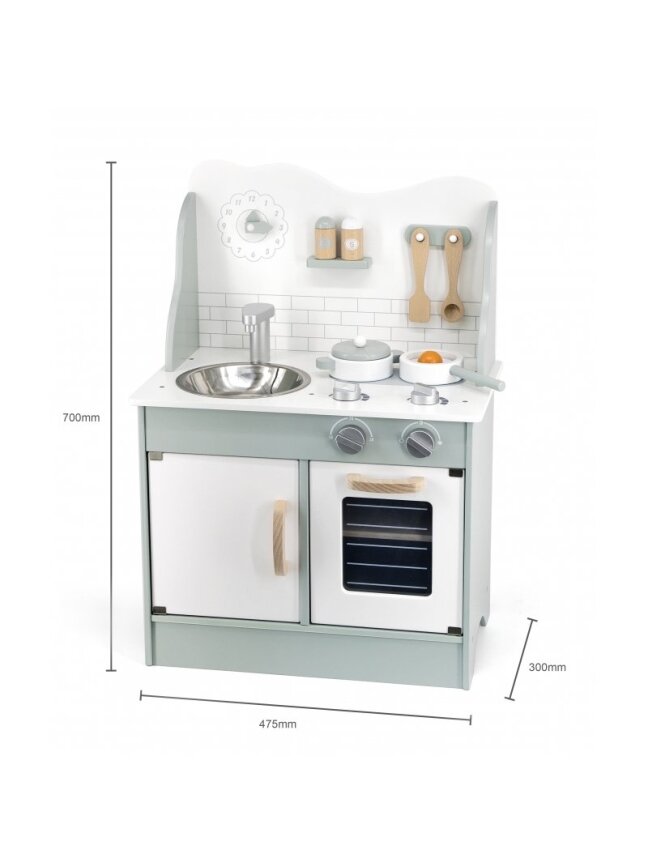 VIGA PolarB medinė virtuvė su Eco Green priedais 7 VIGA PolarB medinė virtuvė su Eco Green priedais 7