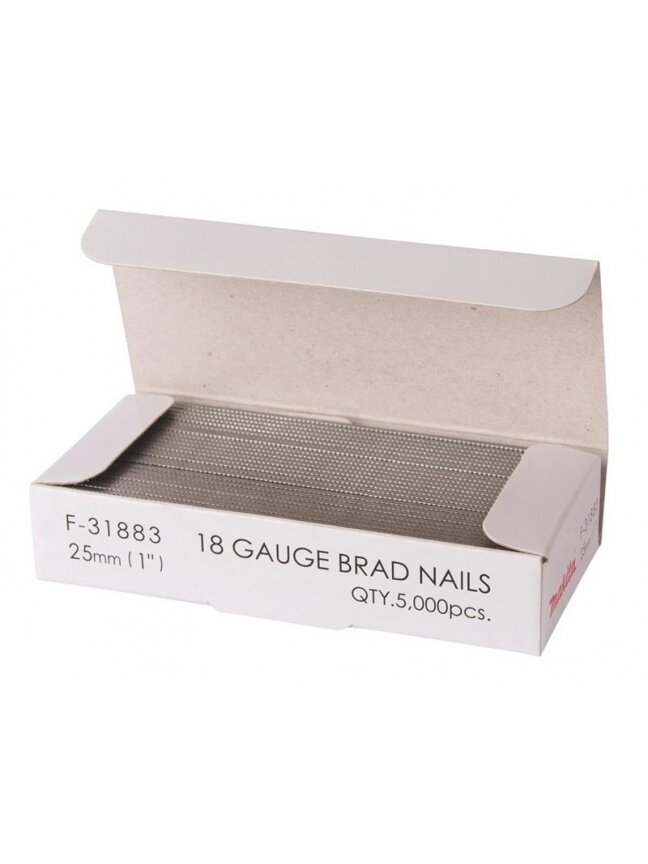 Vinys Dailylentėms Makita 18GA F-31883, 25 mm x 1.2 mm 1 Vinys Dailylentėms Makita 18GA F-31883, 25 mm x 1.2 mm 1