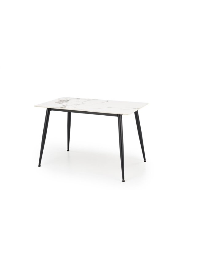 Virtuvinis stalas, baltas, 120 cm x 100 cm x 70 - 76 cm 1 Virtuvinis stalas, baltas, 120 cm x 100 cm x 70 - 76 cm 1