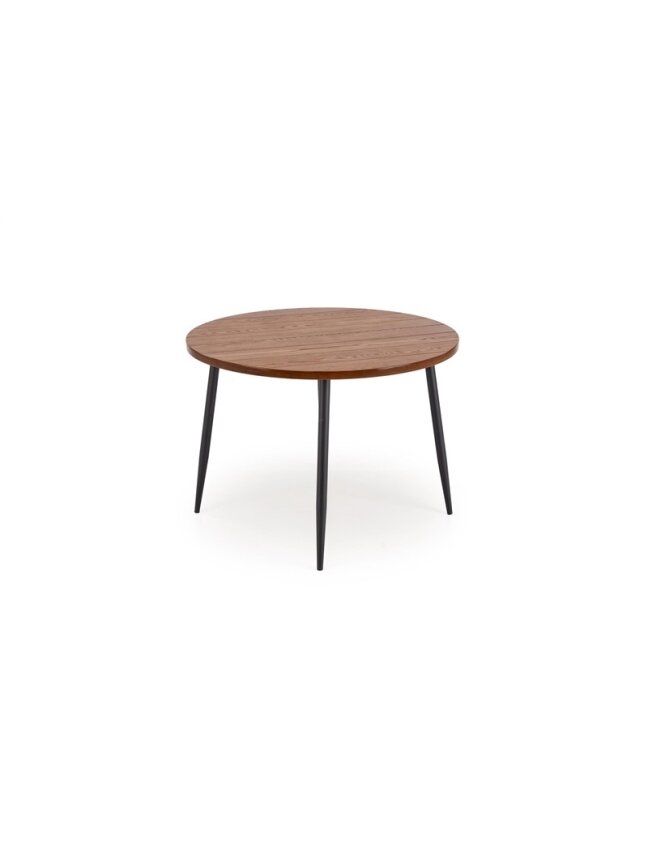 Virtuvinis stalas, rudas, 105 cm x 105 cm x 75 cm 2 Virtuvinis stalas, rudas, 105 cm x 105 cm x 75 cm 2