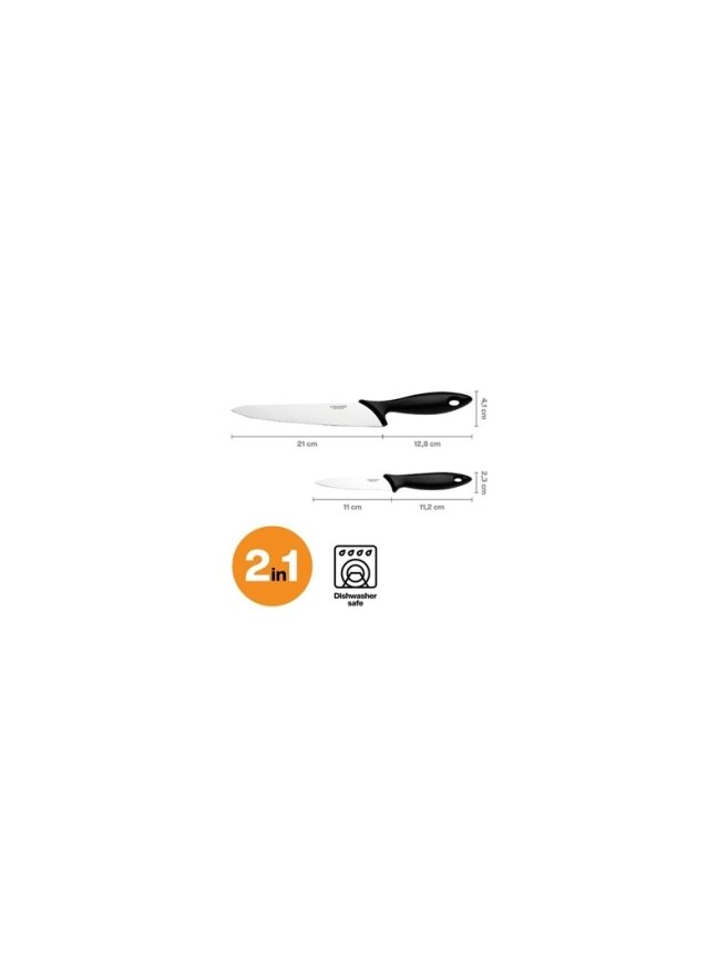 Virtuvinių peilių komplektas Fiskars 1065582, 2 vnt. 1