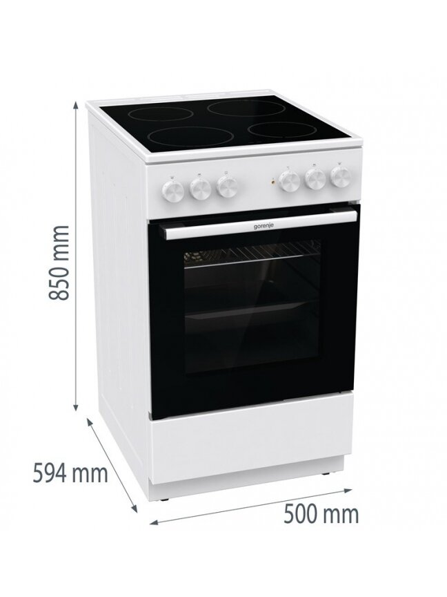 VIRYKLĖ E-E ST GEC5A41WG GORENJE 1 VIRYKLĖ E-E ST GEC5A41WG GORENJE 1