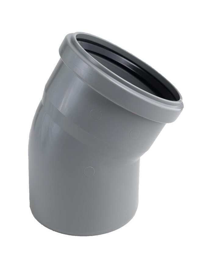 Vidaus kanalizacijos alkūnė HTplus, Ø 110 mm, 22° Vidaus kanalizacijos alkūnė HTplus, Ø 110 mm, 22°