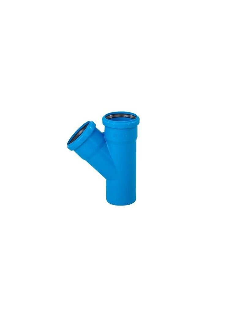 Vidaus kanalizacijos trišakis Ultra dB, Ø 110 / 110 mm, 45° Vidaus kanalizacijos trišakis Ultra dB, Ø 110 / 110 mm, 45°