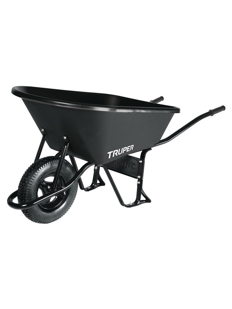 Vienaratis karutis Truper 11777, plienas, juoda, 120 l Vienaratis karutis Truper 11777, plienas, juoda, 120 l