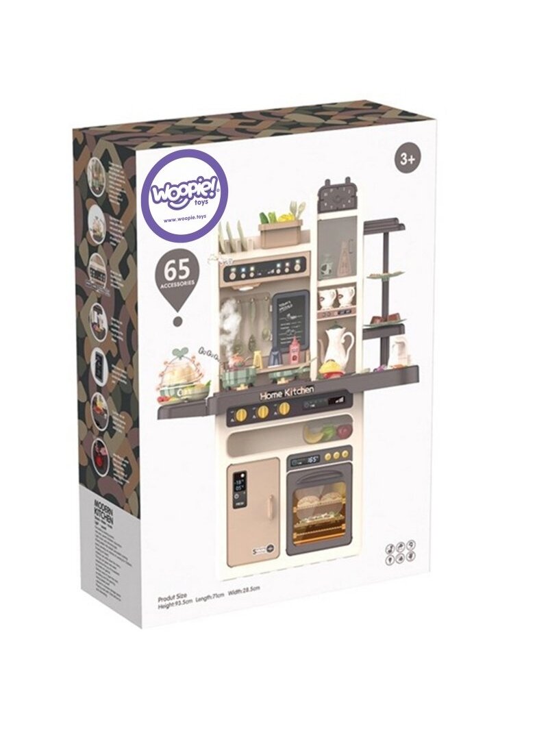 VIGA PolarB medinė virtuvė su Eco Green priedais 22