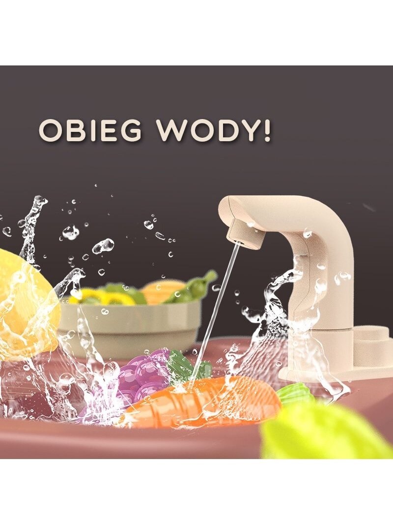 VIGA PolarB medinė virtuvė su Eco Green priedais 8