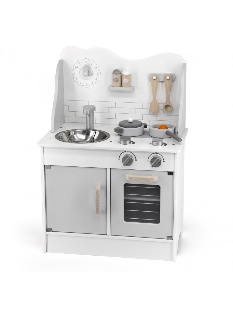VIGA PolarB Virtuvė su Eco Grey priedais VIGA PolarB Virtuvė su Eco Grey priedais