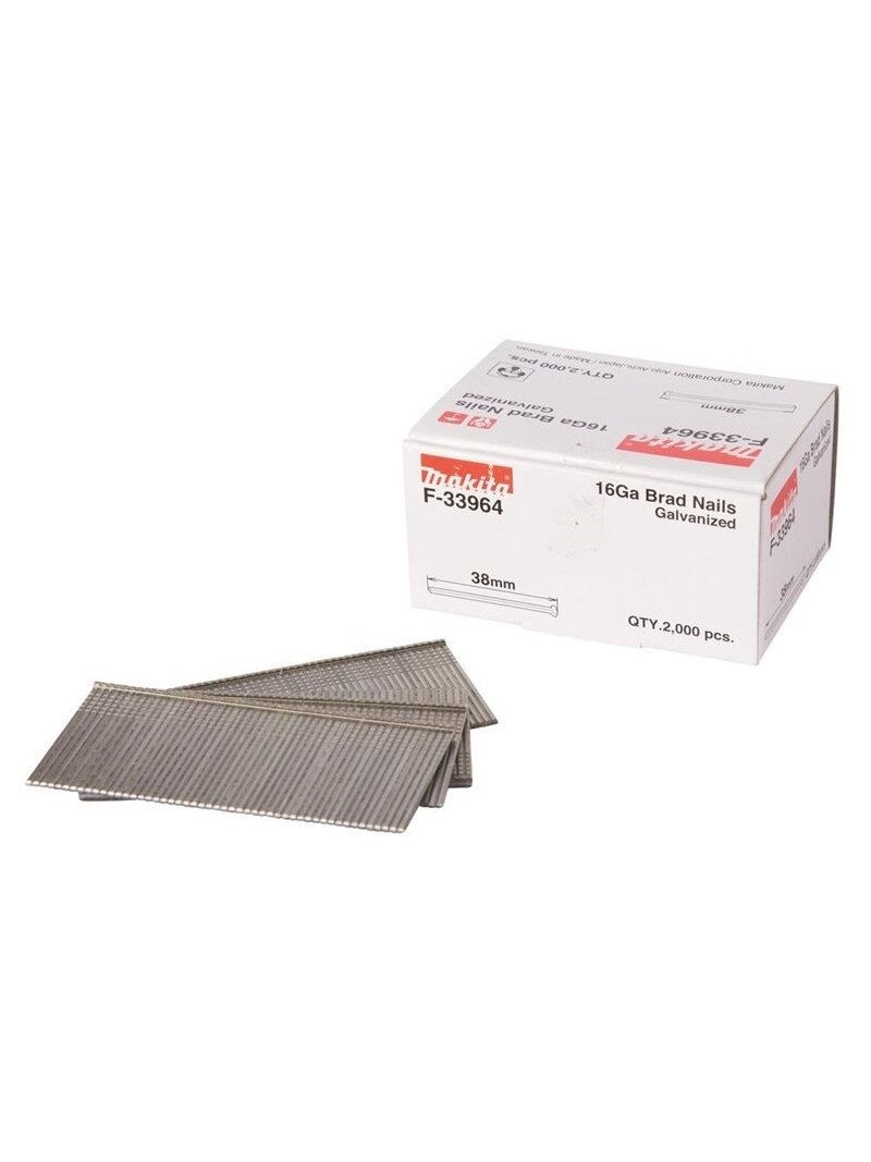 Vinys Dailylentėms Makita 16GA F-33964, 38 mm x 1.6 mm