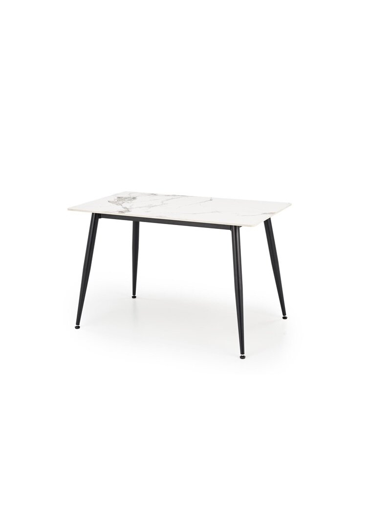 Virtuvinis stalas, baltas, 120 cm x 100 cm x 70 - 76 cm 1 Virtuvinis stalas, baltas, 120 cm x 100 cm x 70 - 76 cm 1