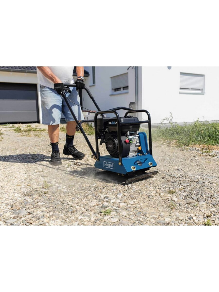 Vibroplokštė HP1200S, 15KN, 60kg, Scheppach 2 Vibroplokštė HP1200S, 15KN, 60kg, Scheppach 2