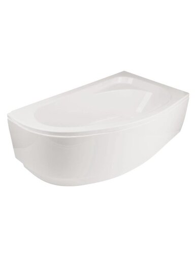 Vonia Besco Piramida Cornea, 140x80x55 cm, akrilas, dešininė Vonia Besco Piramida Cornea, 140x80x55 cm, akrilas, dešininė
