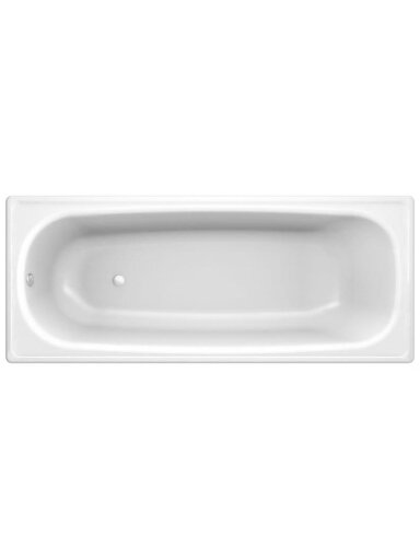 Vonia BLB Europa B50E, 150x70x37,5 cm, plienas, stačiakampė Vonia BLB Europa B50E, 150x70x37,5 cm, plienas, stačiakampė