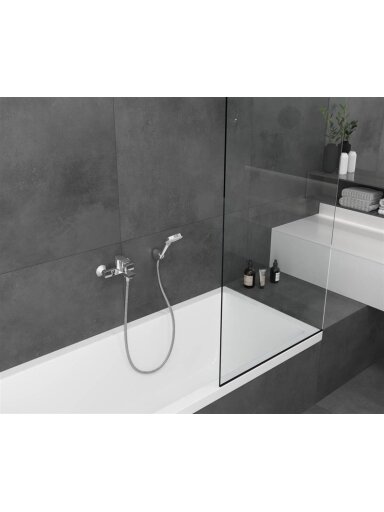 Vonios maišytuvas Hansgrohe Vernis Shape 71450000, chromo