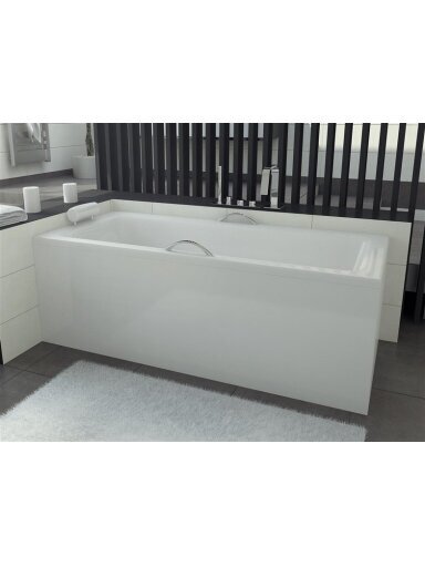 Vonios panelė Piramida Talia OAT-100-PK, 100x70 cm