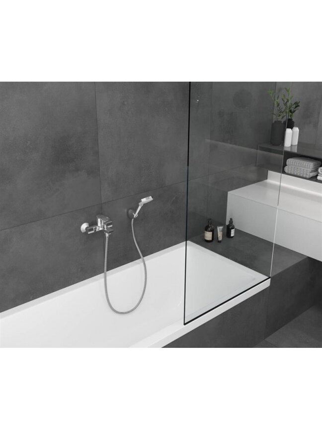 Vonios maišytuvas Hansgrohe Vernis Shape 71450000, chromo 1