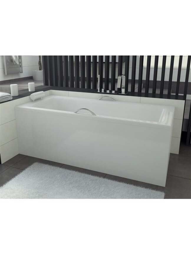 Vonios panelė Piramida Talia OAT-100-PK, 100x70 cm 1