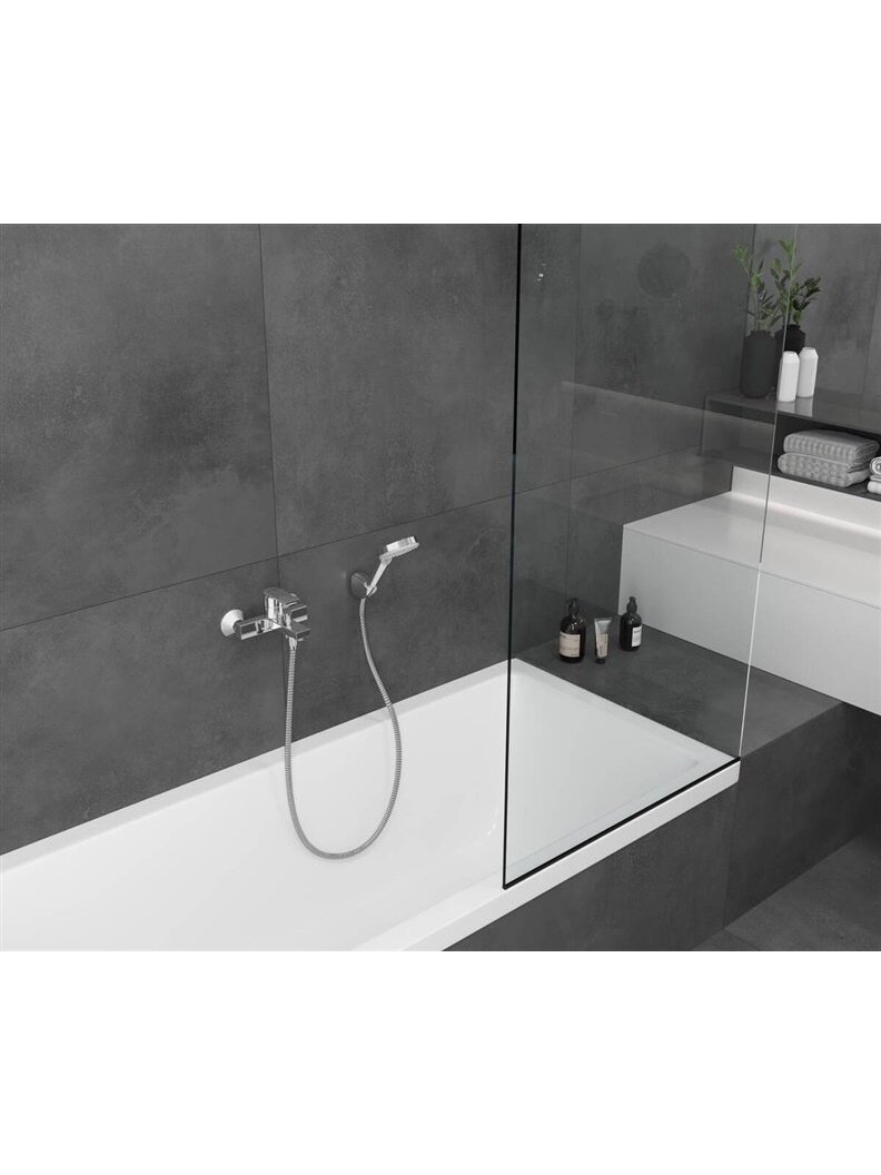Vonios maišytuvas Hansgrohe Vernis Shape 71450000, chromo 1 Vonios maišytuvas Hansgrohe Vernis Shape 71450000, chromo 1