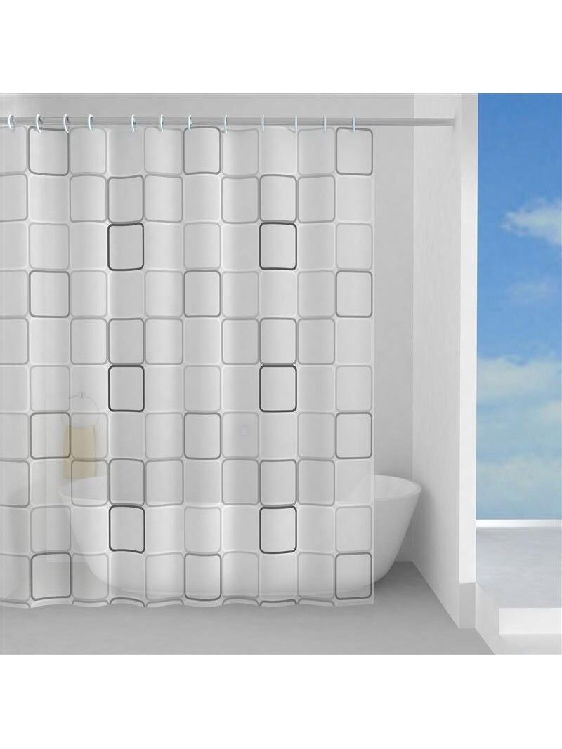 Vonios užuolaidos Gedy Domino TVI13291830, 1,8 x 2 m