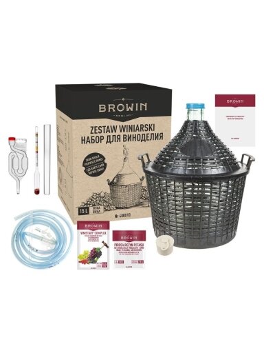 Vyno gaminimo rinkinys 15 l
